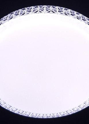 Потолочный светодиодный светильник круглый белый 18w 5000k 1550lm d270мм sneha (996594 white)4 фото