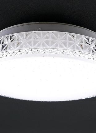 Потолочный светодиодный светильник круглый белый 18w 5000k 1550lm d270мм sneha (996594 white)5 фото