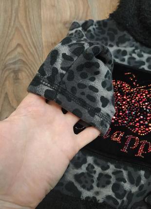 Зимовий светр в леопардовий принт5 фото