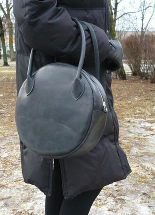Женская кожаная сумка5 фото