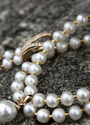 Позолота и жемчуг комплект " romance-2"