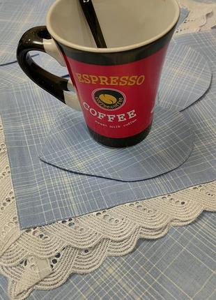 Квадратная скатерть и салфетки