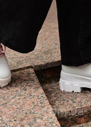 Качественные базовые женские туфли на шнуровке оксфорды эко-кожа классические женские туфли молодежные туфли со шнуровкой2 фото