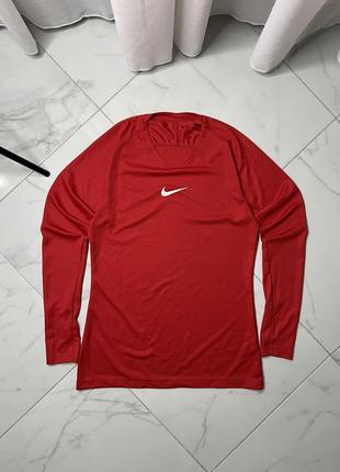 Nike dri-fit long sleeve center logo men’s