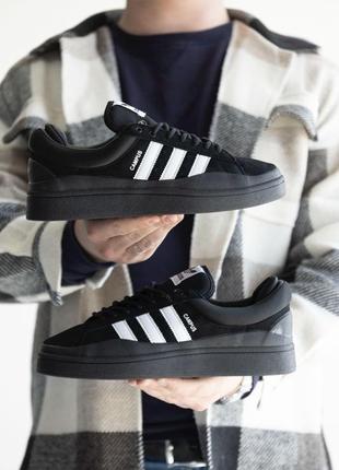 Кросівки adidas campus black2 фото