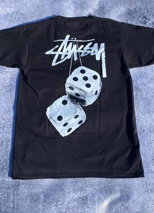 Футболка stussy fuzzy dice3 фото