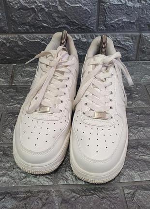 Кросівки nike air force 1 low white (оригінал)3 фото