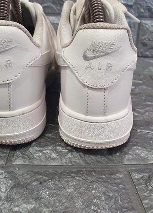 Кросівки nike air force 1 low white (оригінал)5 фото