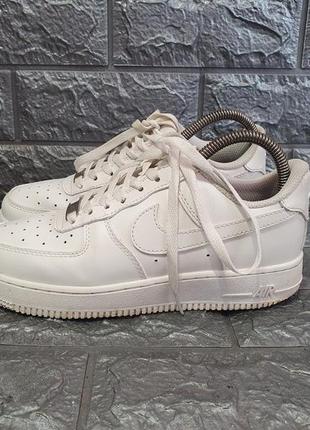 Кроссовки nike air force 1 low white (оригинал)