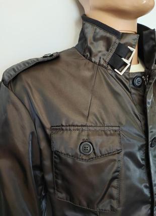 Стильна чоловіча куртка вітровка olyo&zona brera, італія, р.2xl/3xl4 фото