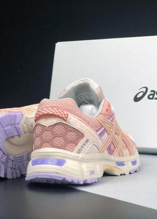 Женские кроссовки asics gel-kahana 8 pink ассикс розового цвета5 фото