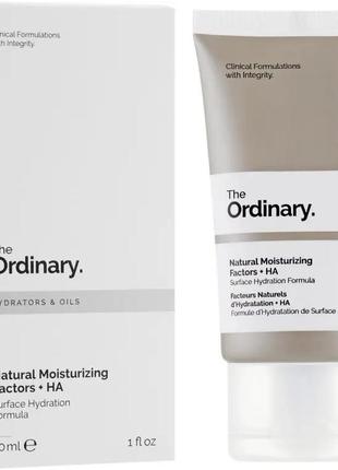 Натуральні зволожувальні фактори
the ordinary natural moisturizing factors + ha