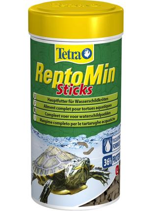 Tetra reptomin основний корм для водних черепах 1 л