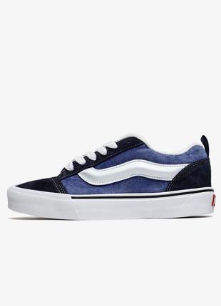 Vans knu-skool 'navy white1 фото