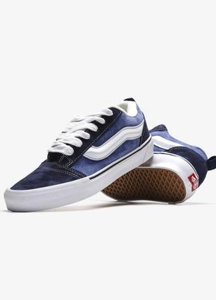 Vans knu-skool 'navy white7 фото