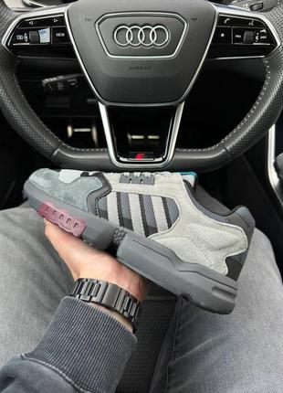 Мужские кроссовки adidas zx torsion gray 44-461 фото
