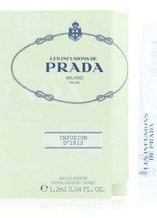 Парфумована вода унісекс prada infusion d'iris  (пробник) 1.2ml (3614273545259)