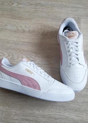 Кроссовки белые puma rickie classic 40 размер3 фото