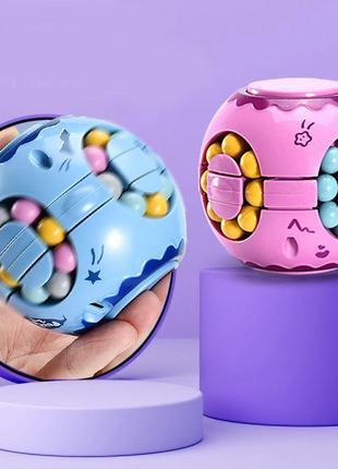 Дитяча іграшка головоломка антистрес puzzle ball magic bean fidget cube spinner gyro арт.jy990572 акційна3 фото