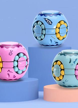 Дитяча іграшка головоломка антистрес puzzle ball magic bean fidget cube spinner gyro арт.jy990572 акційна