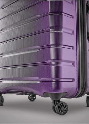 Чемодан samsonite tech 2.0 purple 100%policarbonate4 фото