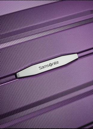 Чемодан samsonite tech 2.0 purple 100%policarbonate8 фото