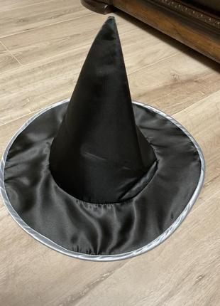 Шляпа шляпа ведьма карнавальная 10-12 лет или взрослому