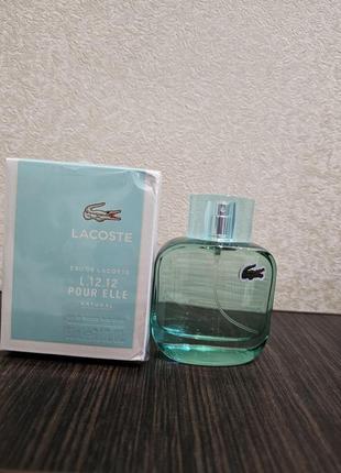 Eau de lacoste l. 12.12 pour elle natural1 фото