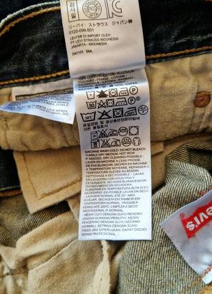 Джинсы мужские levi's 501 w34 l36 (levis/левайс) original9 фото