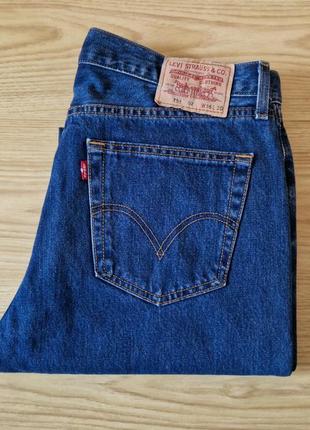 Джинсы мужские levi's 751 w36 l30 (levis/левайс) original3 фото