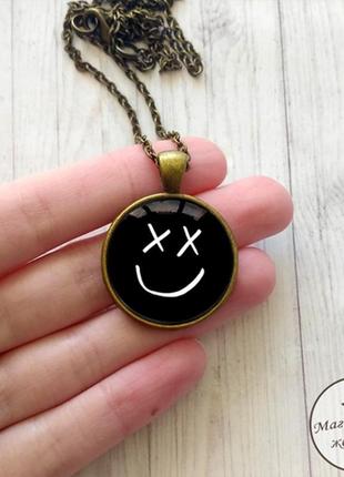 Кулон дед смайл dead 6