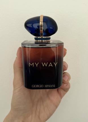 Парфуми giorgio armani my way intense7 фото