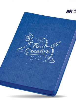 Блокнот а5 be creative синий (92288-4106-bl)