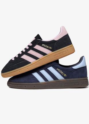 Adidas handball spezial 'navy gum'8 фото