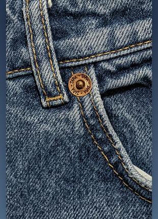 Джинси широкі з високою посадкою zara denim jeans4 фото