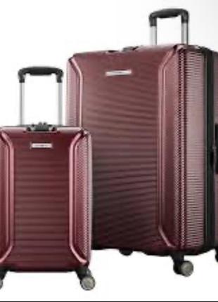 Чемодан samsonite element red 100%policarbonate