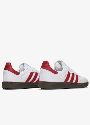 Adidas samba og 'white scarlet6 фото