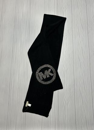 Mk michael kors шарф с большим логотипом оригинал!