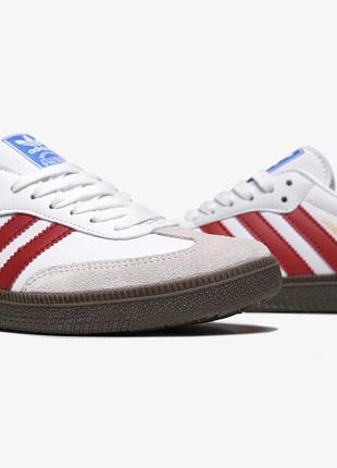 Adidas samba og 'white scarlet3 фото