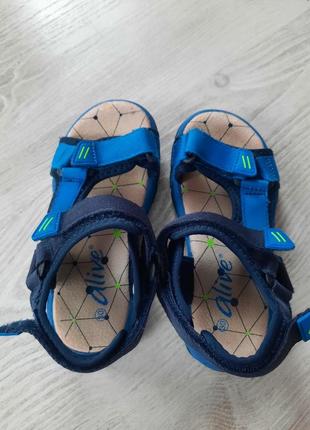 Босоножки сандалии сандали на липучках босоніжки alive4 фото