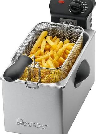 Фритюрница clatronic fr 3587 (3 л, 2000 вт)