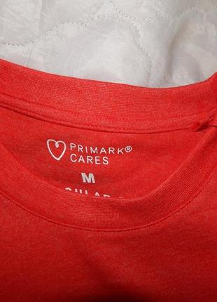 Мужская футболка primark cares оригинал р.48 072fmls  (только в указанном размере, только 1 шт)6 фото