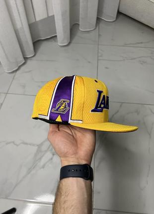 Mitchell&ness los angeles lakers cap/hat  men’s2 фото