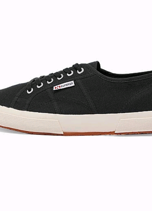 Кеди superga 2750 cotu classic black 42eu6 фото