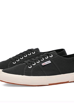 Кеди superga 2750 cotu classic black 42eu3 фото