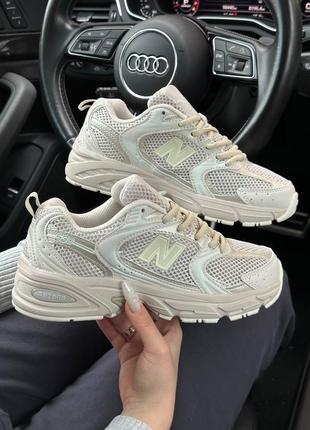 Женские кроссовки new balance 530 beige premium2 фото