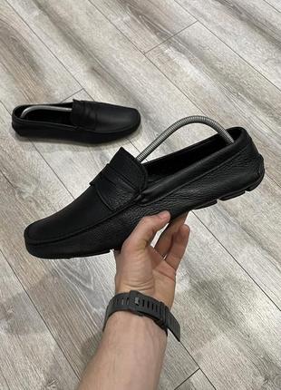 Чоловічі шкіряні мокасини prada 43-44 р.