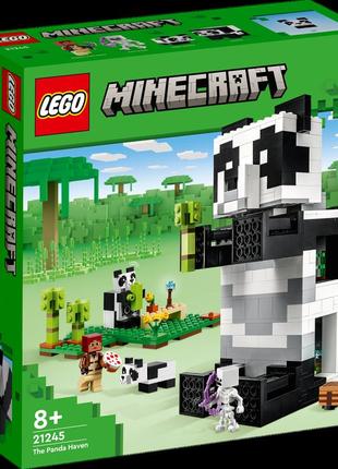 Lego [21245-] лего minecrаft помешкання панди [21245-](553 деталей), brickslife