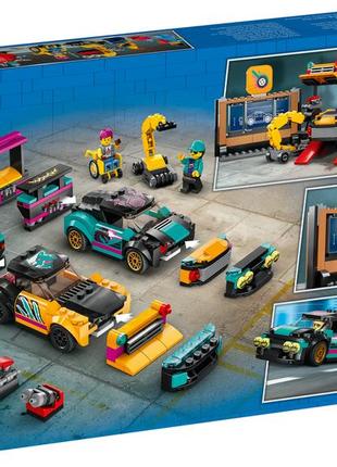 Лего® сіті сity custom car garage тюнінг-ательє lego [[60389]]2 фото