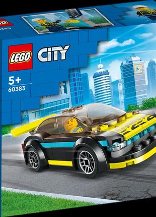 Lego лего сity електричний спортивний автомобіль 60383 (95 деталей) brickslife